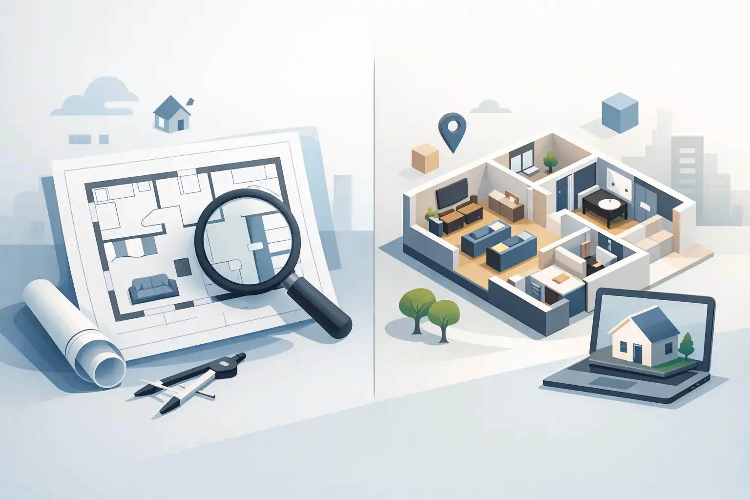2D Floor Plans vs 3D for Real Estate