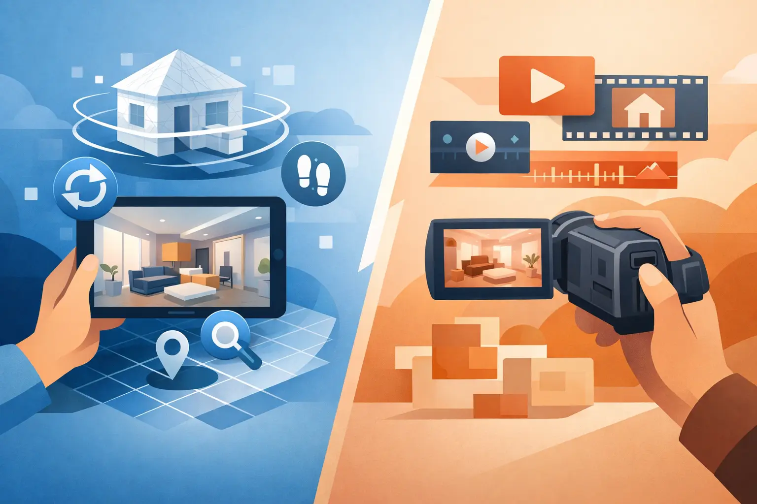 3D Tour vs Video Walkthrough for Listings