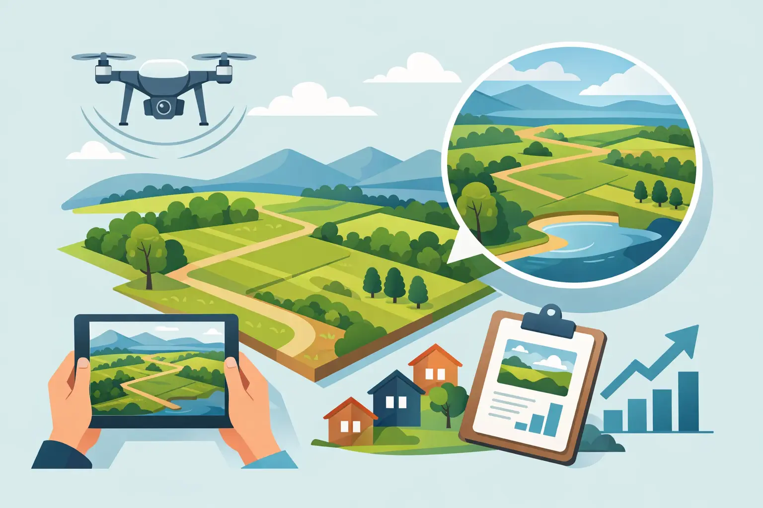 Do Drone Photos Help Sell Land?