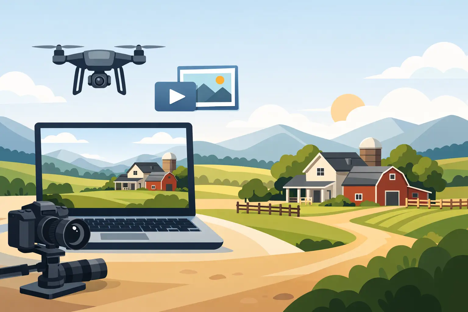 Real Estate Media for Rural Properties That Sells