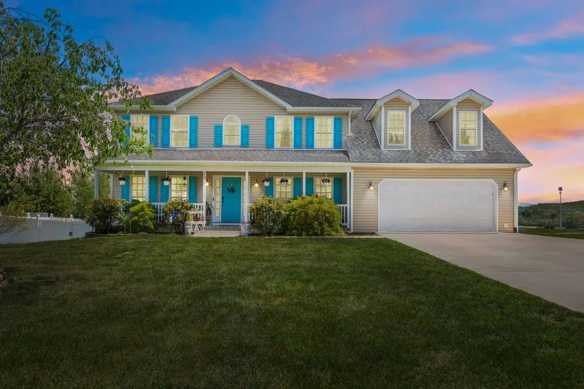 Twilight exterior photography, Shenandoah Valley